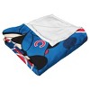 MLB Chicago Cubs Mickey Silk Touch Throw Blanket and Hugger - 3 of 3