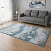 HomeRoots 5' X 8' Beige Ivory And Brown Seashell and Coral Hand Hooked Area Rug - 2 of 4