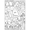 I Am Confident, Brave & Beautiful Coloring Book - Hopscotch Girls - image 3 of 4