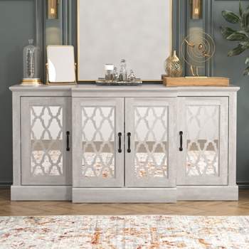 Costway Wooden Kitchen Trash Cabinet Tilt Out Bin Holder W/ Drawer & Storage  Shelf White : Target