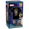 Funko - FUNKO POCKET POP! & TEE: Guardians of the Galaxy- Holiday Groot - M - 2 of 4