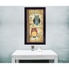 "Two Wise Owls" By Annie LaPoint, Printed Wall Art, Ready To Hang Framed Poster, Black Frame - 2 of 4