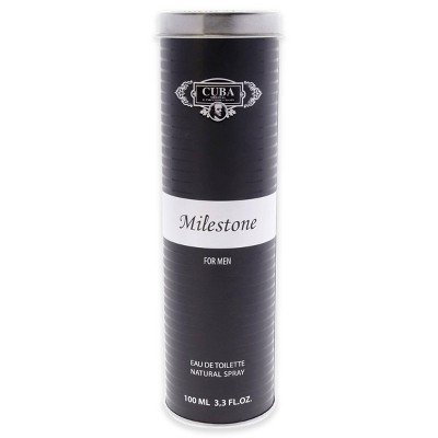 Cuba Milestone Men's EDT Spray - 3.3 fl oz