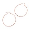 SHINE by Sterling Forever Sterling Silver Hoop Earrings - 2 of 2