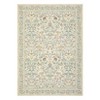 Washable Floral Bird Rug - Non Slip, Low Pile, Soft, Non Shedding, Stain Resistant - 2 of 4