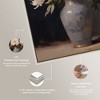 Art Remedy Flowers in Porcelain Vase Classical vintage floral vase wall art Framed - 4 of 4