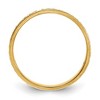 Black Bow Jewelry 3mm 14K Yellow, White, or Rose Gold Design Etched Standard Fit Band - 2 of 4