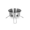 Petromax Fire Kettle Outdoor Stove - Campfire Cookware Boils Water or Heats Up Small Meals, Stainless Steel - 2 of 4