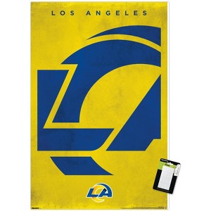Trends International NFL Los Angeles Rams - Logo 25 Unframed Wall Poster Prints - 1 of 4
