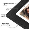 Americanflat Wide Molding Picture Frame with Mat - 3 of 4