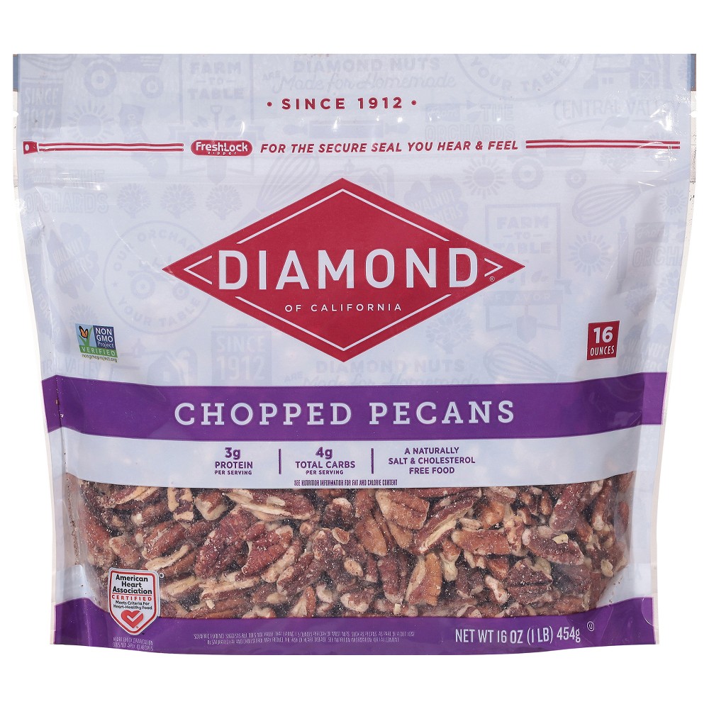 Diamond Of California Chopped Pecans 16oz