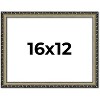 PosterPalooza | 16x12 Wood Antique Frame with UV Acrylic, 4 Finishes: Bronze, Gold, Silver, and Black - 2 of 4