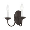 Livex Lighting Home Basics 2 - Light Wall Light in  Bronze - 4 of 4