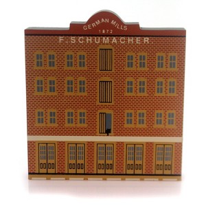 Cat's Meow Village 5.0 Inch Schumacher Mill Everyday Building , Market Street Retired (1PC) - 1 of 4