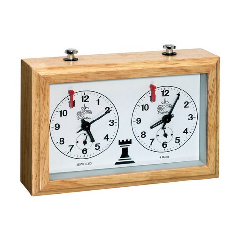 Details about   Windup Chess Clock Timer Kit International Checkers & Chess Board Game Accessory 