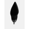 Orymple Shiny Rhinestone Studded Calf Boots Women - 4 of 4
