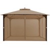 Tangkula 12' x 10' Octagonal Tent Outdoor Gazebo Canopy Shelter with Mosquito Netting - 4 of 4
