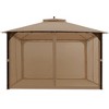 Tangkula 12' x 10' Octagonal Tent Outdoor Gazebo Canopy Shelter with Mosquito Netting - image 4 of 4