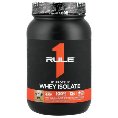 Rule One Proteins R1 Protein Powder Drink Mix, Cafe Mocha, 1.98 lb (899 g)