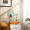 Gulches 18" 5 - Tier Hamster Cage with Tubes, Tunnels, Water Bottle, Food Dish, Exercise Wheel - Orange, Ideal for Gerbils Too - 2 of 4
