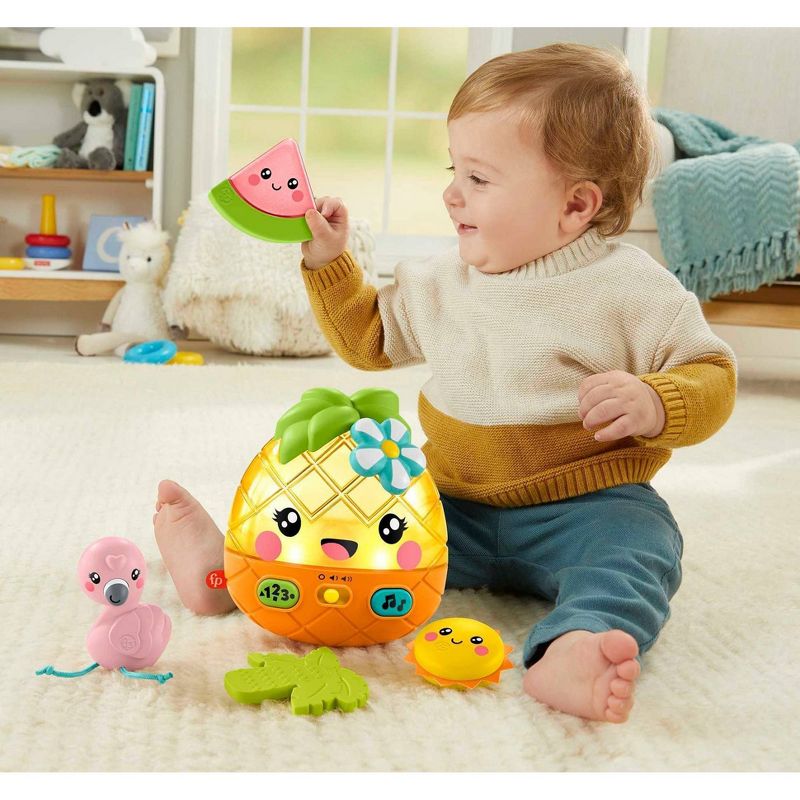 Fisher-Price Paradise Pals Magical Lights &#38; Tunes Pineapple, 3 of 10
