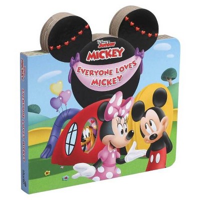 Disney: Everyone Loves Mickey - by  Editors of Studio Fun International (Board Book)