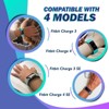 Insten Silicone Watch Band Compatible with Fitbit Charge 3, Charge 3 SE, Charge 4, and Charge 4 SE, Fitness Tracker Replacement Bands, Pink - 4 of 4