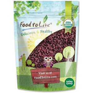 Organic Dark Red Kidney Beans - by Food To Live - 1 of 4