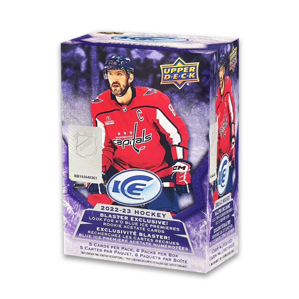 2022-23 Upper Deck NHL Ice Hockey Trading Card Blaster Box