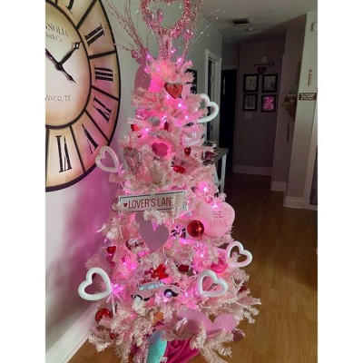 Northlight LED Mini Christmas Lights - Pink - 16.25' Green Wire - 50ct