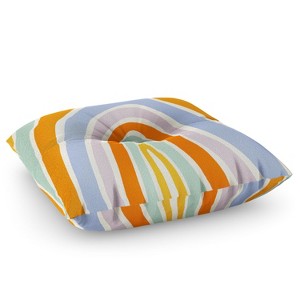 Lane and Lucia Mod Rainbow Square Floor Pillow - Deny Desings - 1 of 4