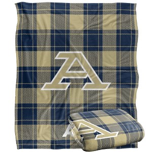 University Of Akron Campus Plaid Spirit Silky Touch Super Soft Throw Blanket 50x60 - 1 of 4
