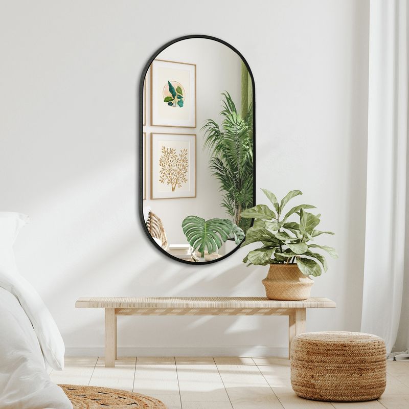 Americanflat Full Length Mirrors for Bathroom, Living Room, and Bedroom - Variety of Sizes and Colors, 2 of 11