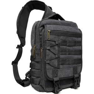 Paaaawaters Sling Bags Chest Shoulder Backpacks, 12.5'' 13.3'' 14.1'' 15.6''Laptop Backpack Crossbody Messenger Bag - 1 of 4