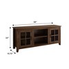 NicBex Modern Farmhouse Solid Wood TV Stand, Media Console TV Cabinet for Living Room - 4 of 4
