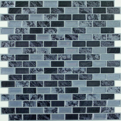 RoomMates Traditional Marble Tile Peel And Stick Backsplash