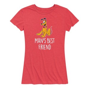 Women's - Disney - Man's Best Friend Short Sleeve Graphic T-Shirt - 1 of 4