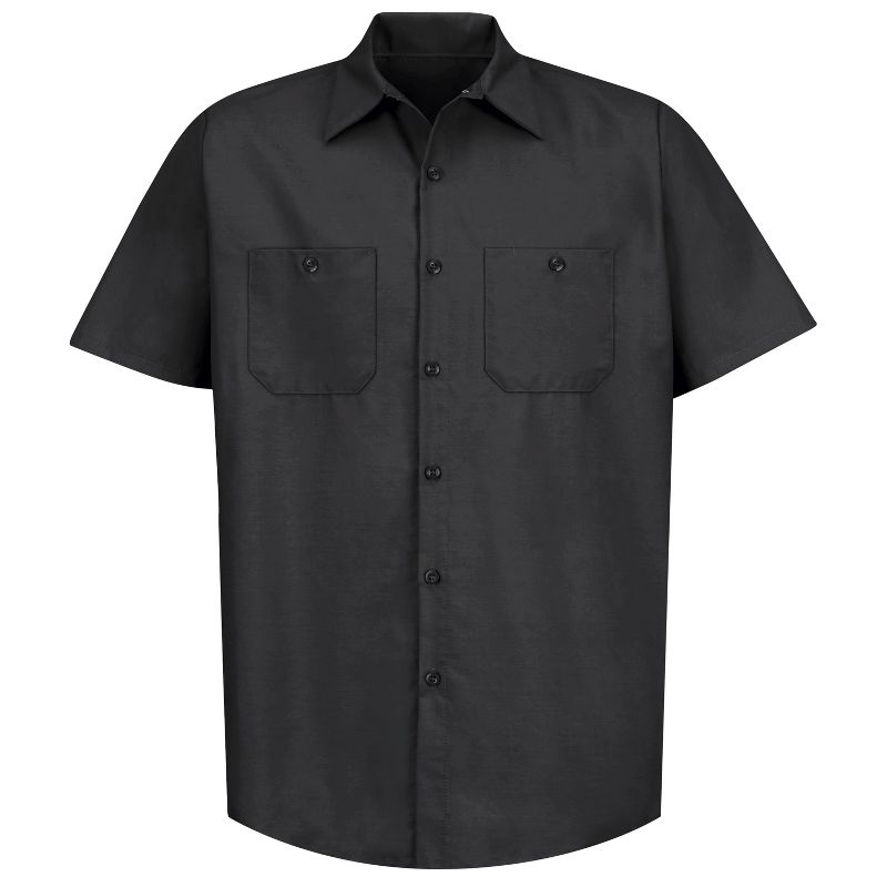 Red Kap Men's Short Sleeve Industrial Work Shirt, 1 of 5