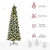 Aghana Digitals 7.5ft Snow-Dipped Artificial Christmas Tree with 350 LED Lights, 1075 Tips, Pine - 3 of 4