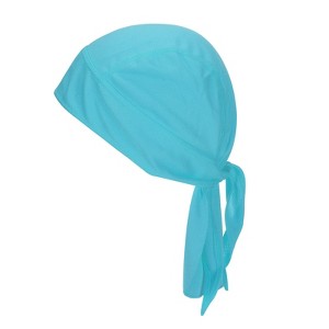 Unique Bargains Football Cycling Helmet Liner Bandana Breathable Cooling Sweat Wicking Cap - 1 of 3