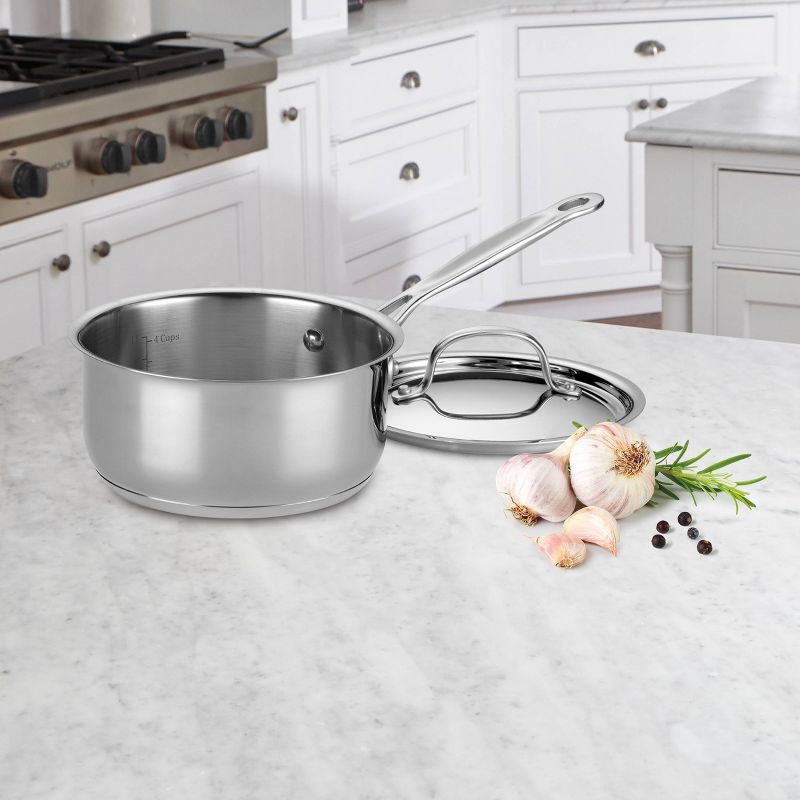 Cuisinart Chef&#39;s Classic 1.5qt Stainless Steel Saucepan with Cover - 719-16, 3 of 7
