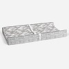 Bacati - Clouds in the City Gray Clouds Quilted Changing Pad Cover - 4 of 4