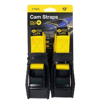 Wrap-It 12' x 1" 2pk Cam Straps