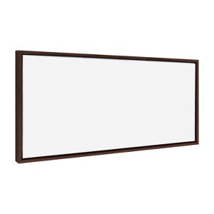 Kate and Laurel Sylvie Blank Framed Canvas 18x40 - 1 of 4