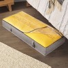 Whitmor Underbed Jumbo Bag Herringbone Bag Black - 2 of 4