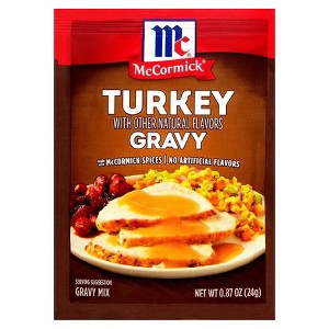 McCormick Gravy Mix, Turkey 0.87 oz - 1 of 1