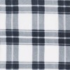 50"x70" Cozy Teddy Plaid Throw Blanket Blue/Cream - Cannon - 3 of 4