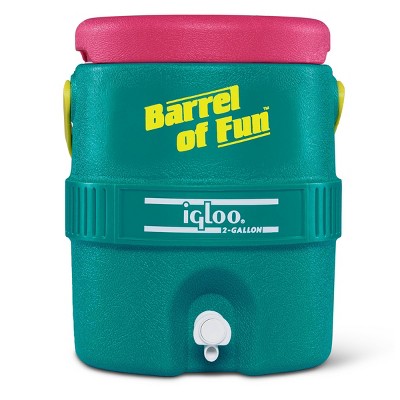 Igloo 256oz Retro Barrel of Fun Water Bottle - Dark Jade