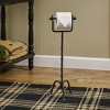 Park Designs Black Standing Toilet Tissue Holder 23"H - 2 of 4