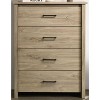 Sapphtopaz Modern Dresser with Drawers Wide Drawer Organizer with Black Metal Handles Versatile Storage and Organization for Bedroom,Entryway - 2 of 4